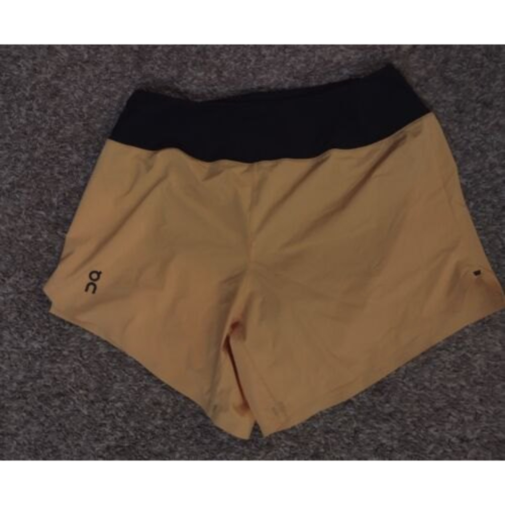 On Cloud Women's 5" Running Shorts Small Orange Light Weight Activewear MM